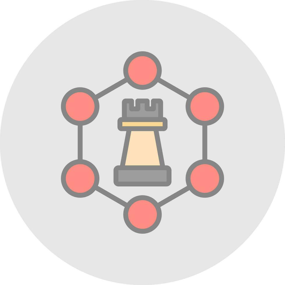 Business Strategy Vector Icon Design