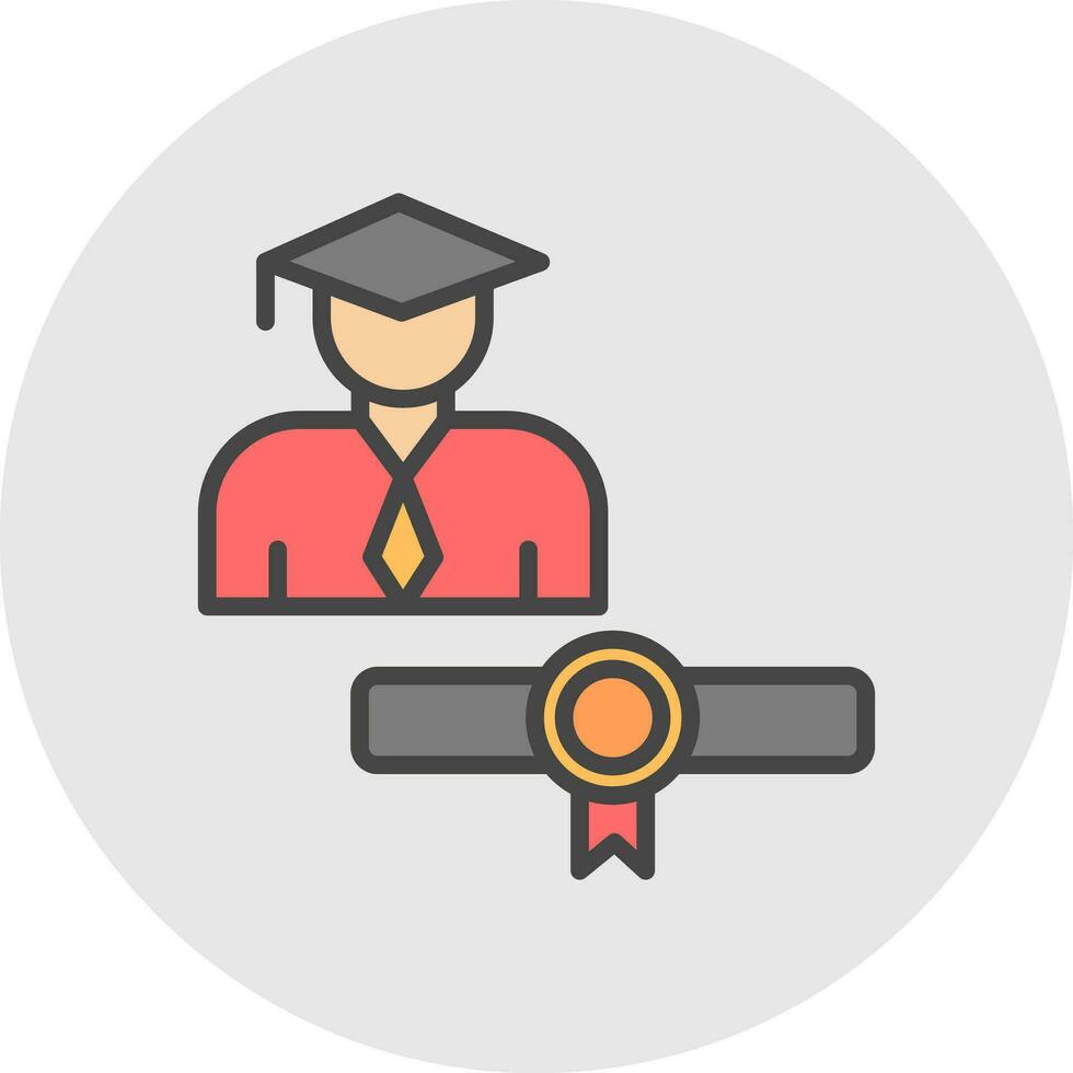 Graduate Vector Icon Design