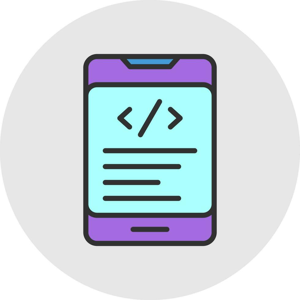 Mobile Web Vector Icon Design