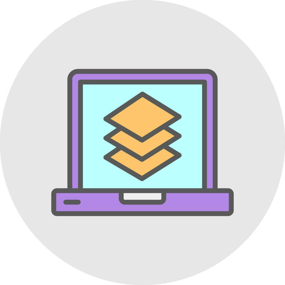 Layer Vector Icon Design