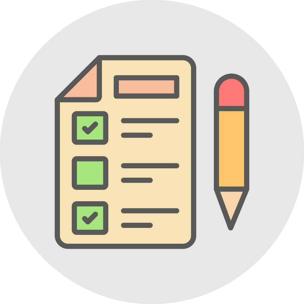 Test Vector Icon Design