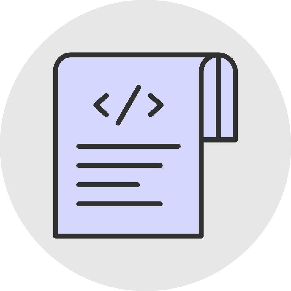 Coding Vector Icon Design