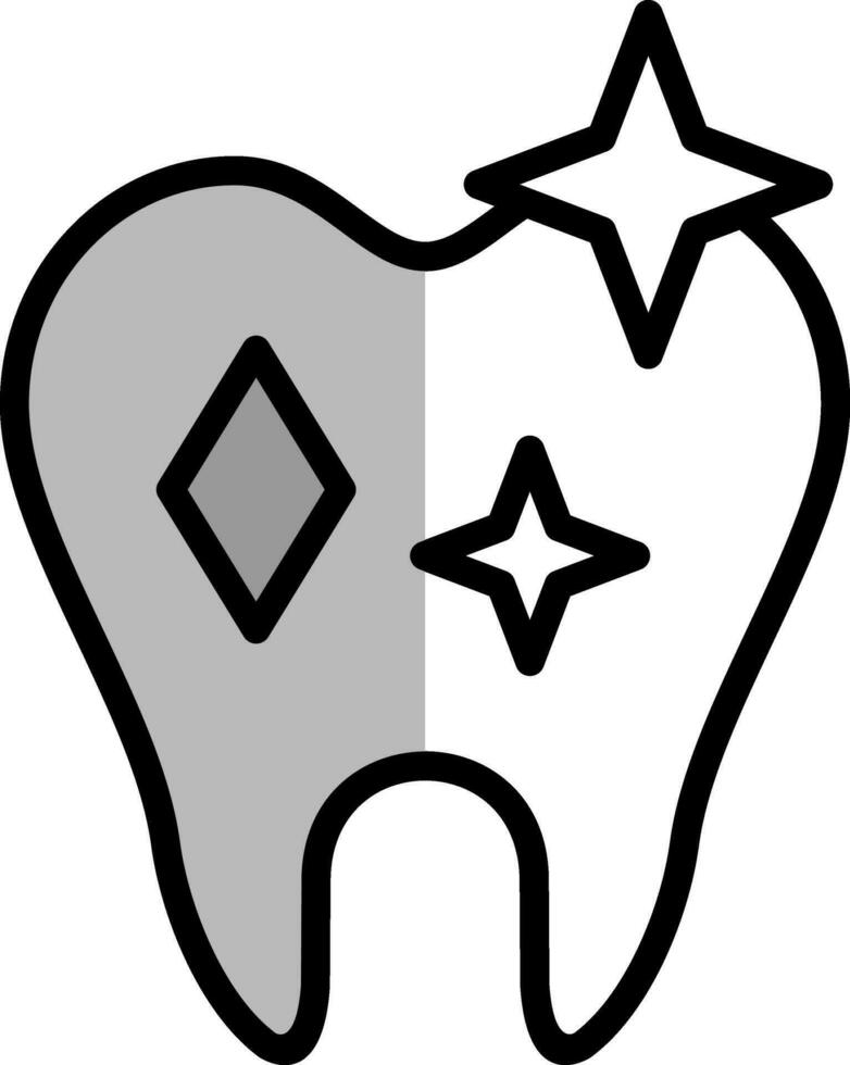 Clean Tooth Vector Icon Design