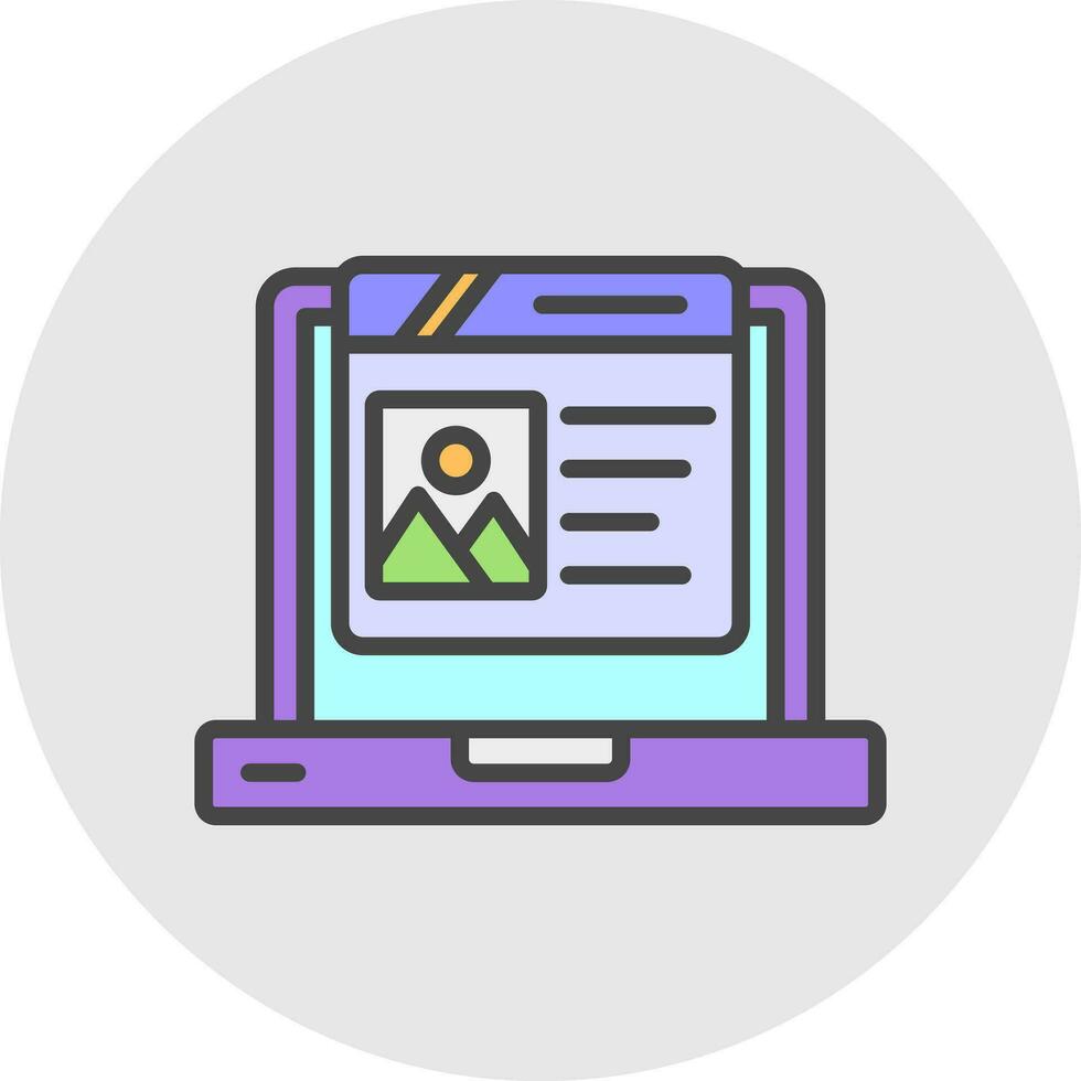 Web Design Vector Icon Design