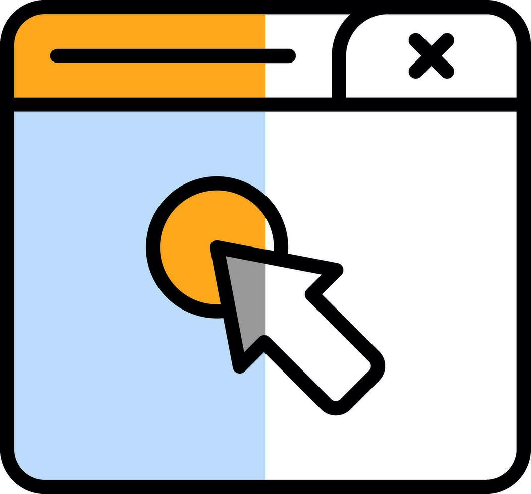 Click Vector Icon Design