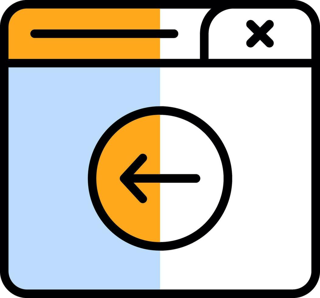 Return Vector Icon Design