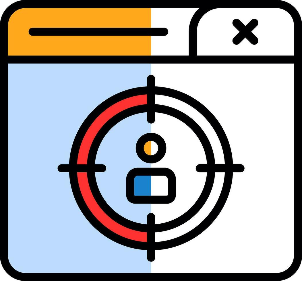 Targeting Vector Icon Design