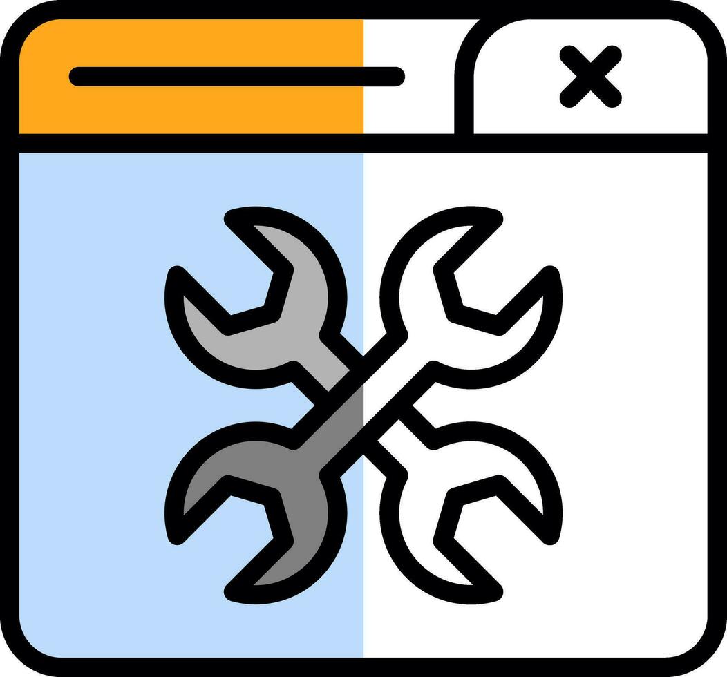 Maintenance Vector Icon Design