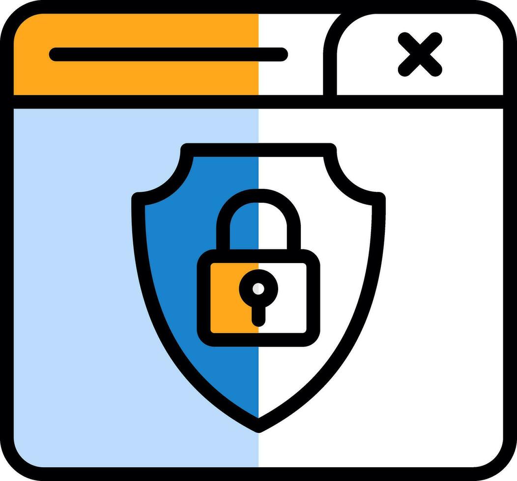 Protected Vector Icon Design