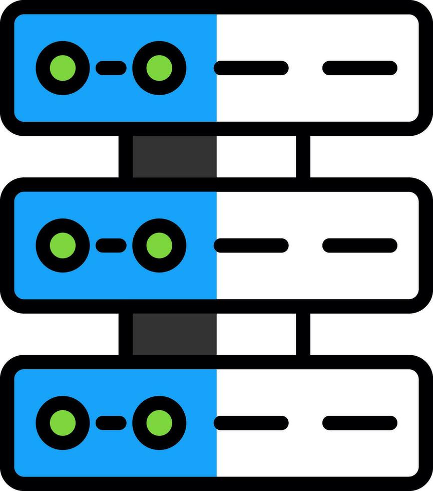 Server Vector Icon Design