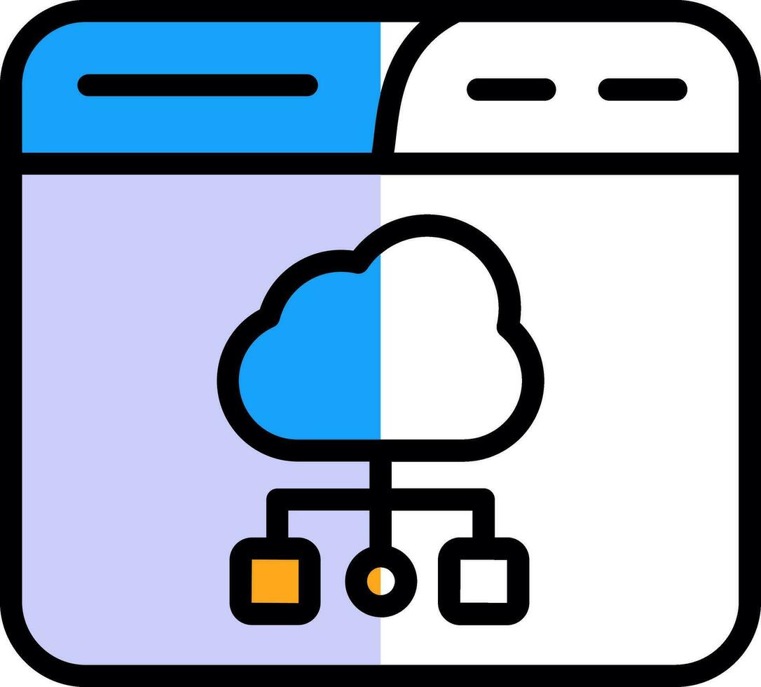 Cloud Vector Icon Design