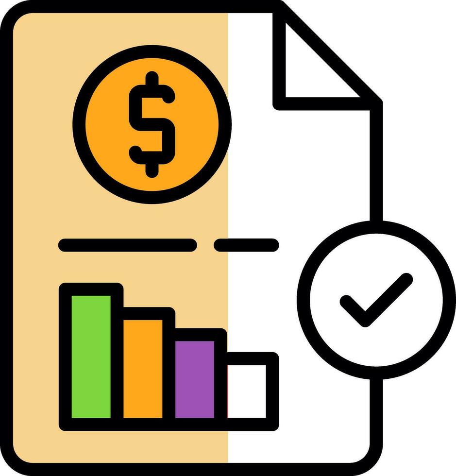 Result Vector Icon Design