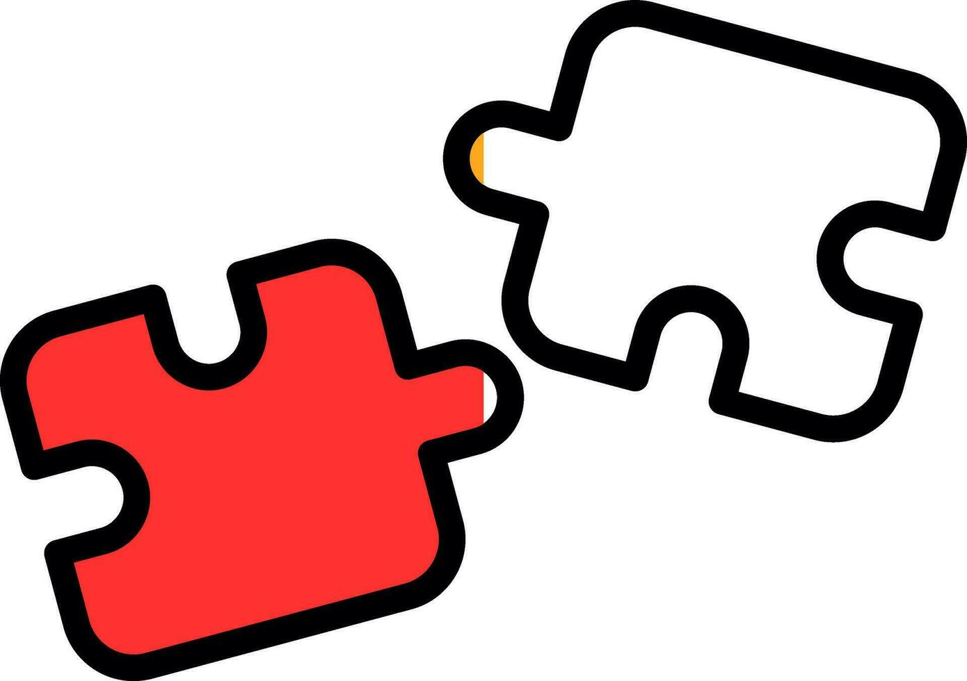 Puzzle Vector Icon Design