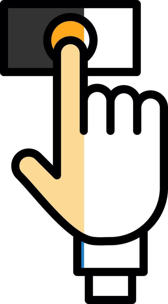 Finger Print Vector Icon Design