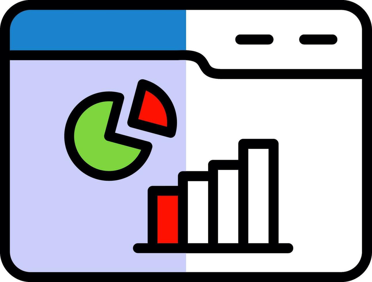 Statistic Vector Icon Design