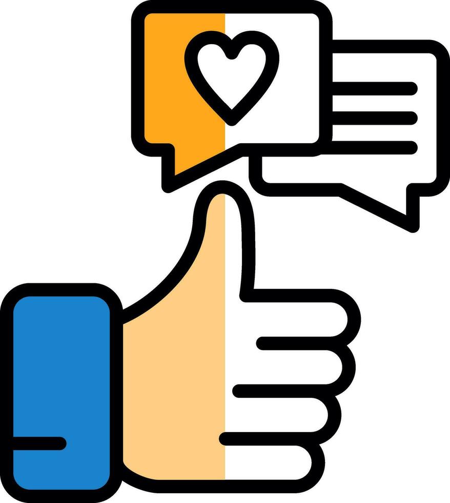 Review Vector Icon Design