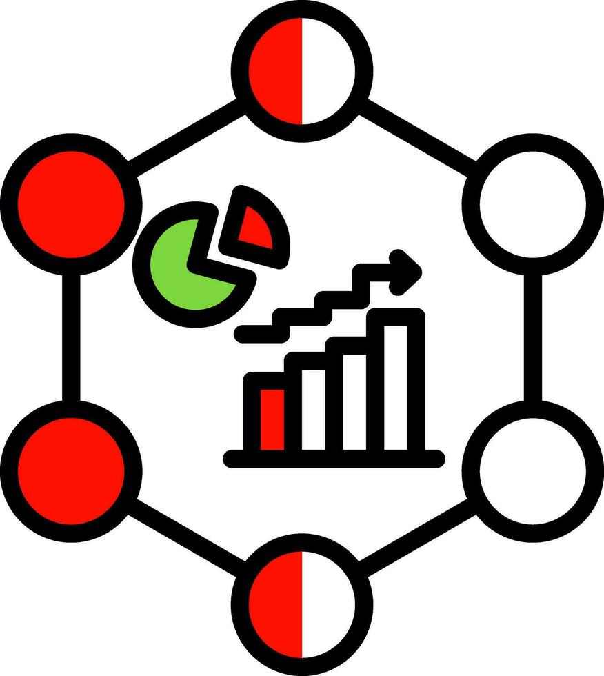 Data Analytics Vector Icon Design