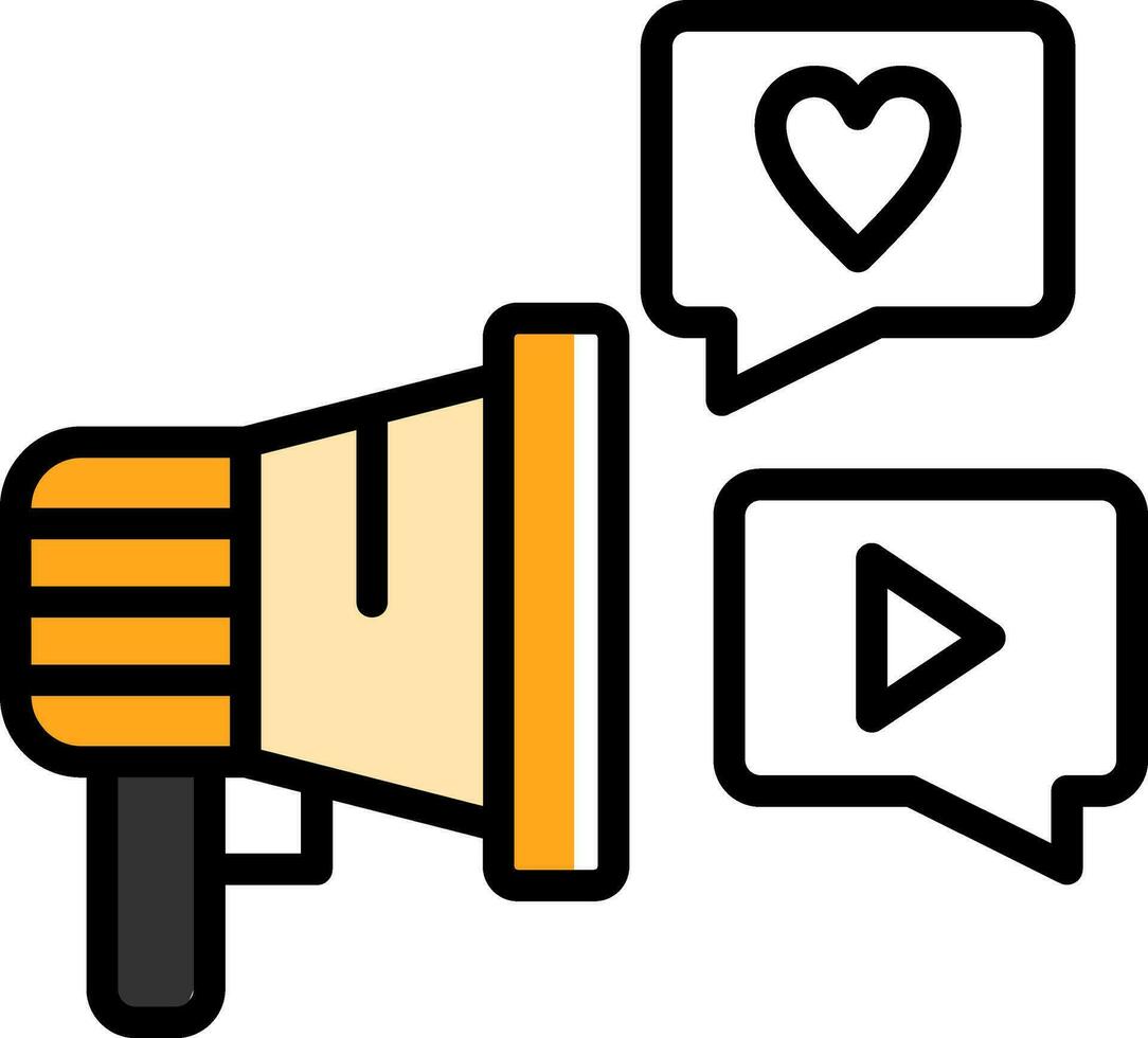 Advertising Vector Icon Design