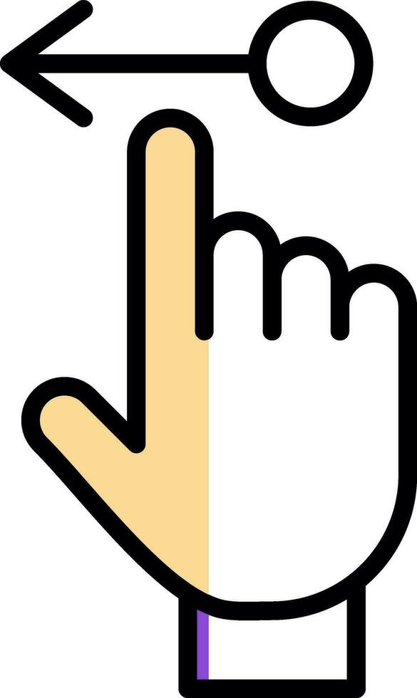 Drag Vector Icon Design