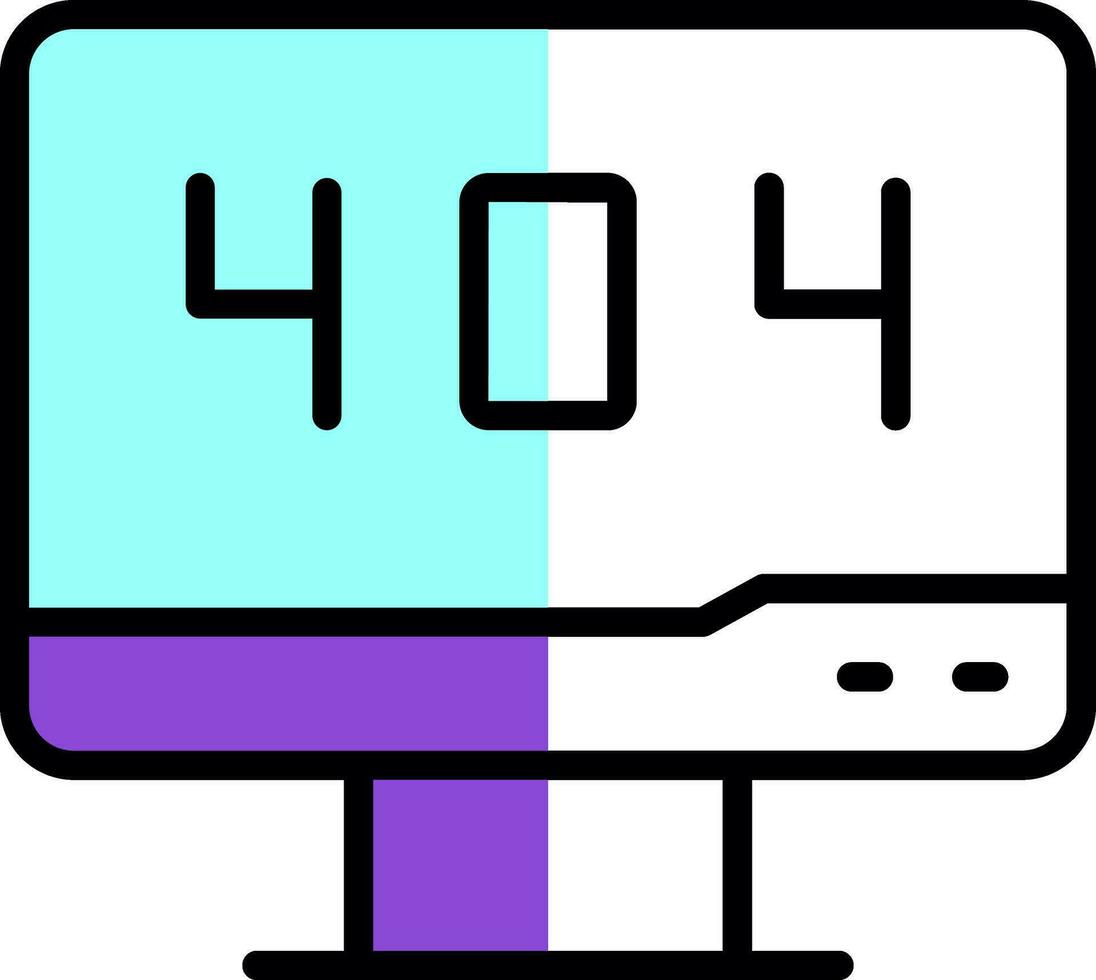 404 Vector Icon Design