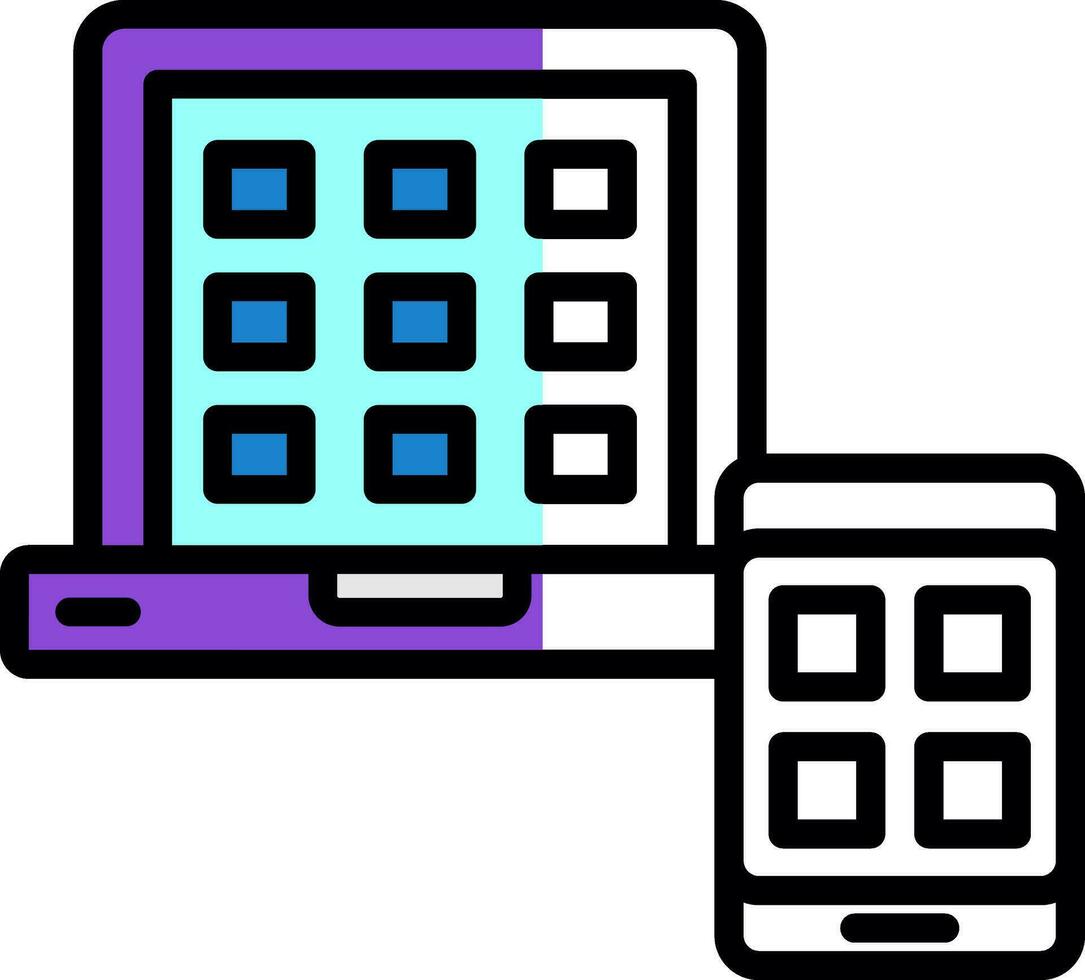 Responsive Vector Icon Design