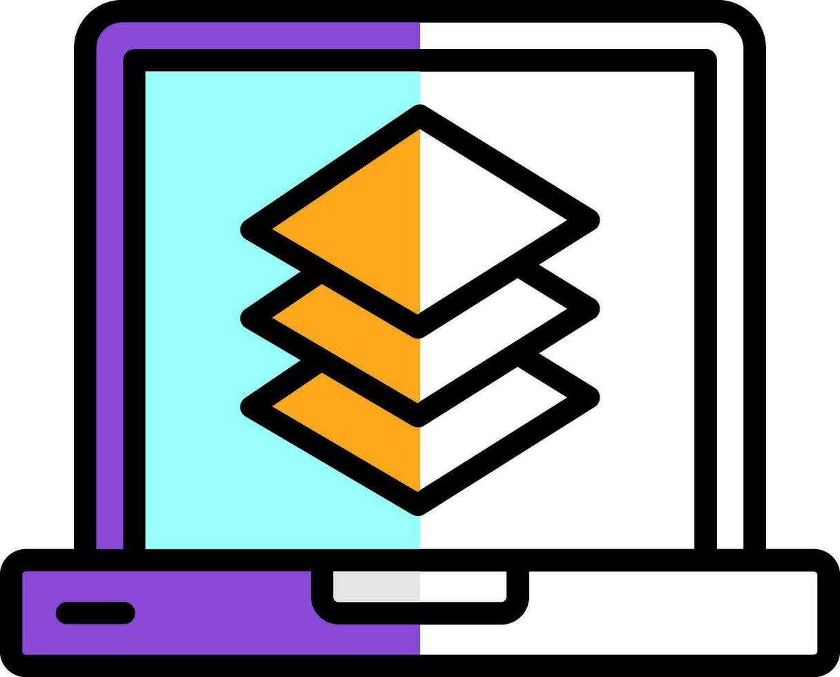 Layer Vector Icon Design