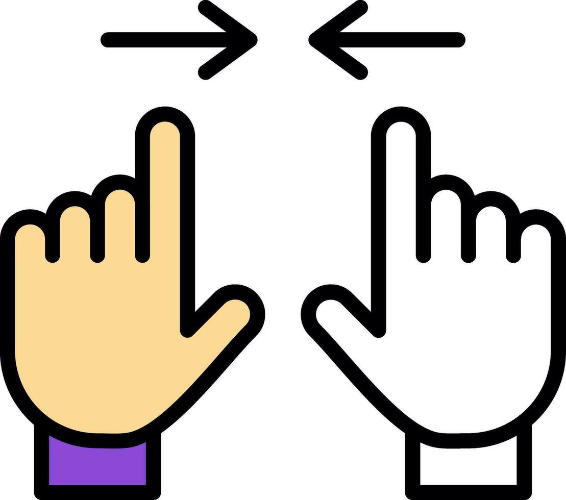 Zoom In Vector Icon Design