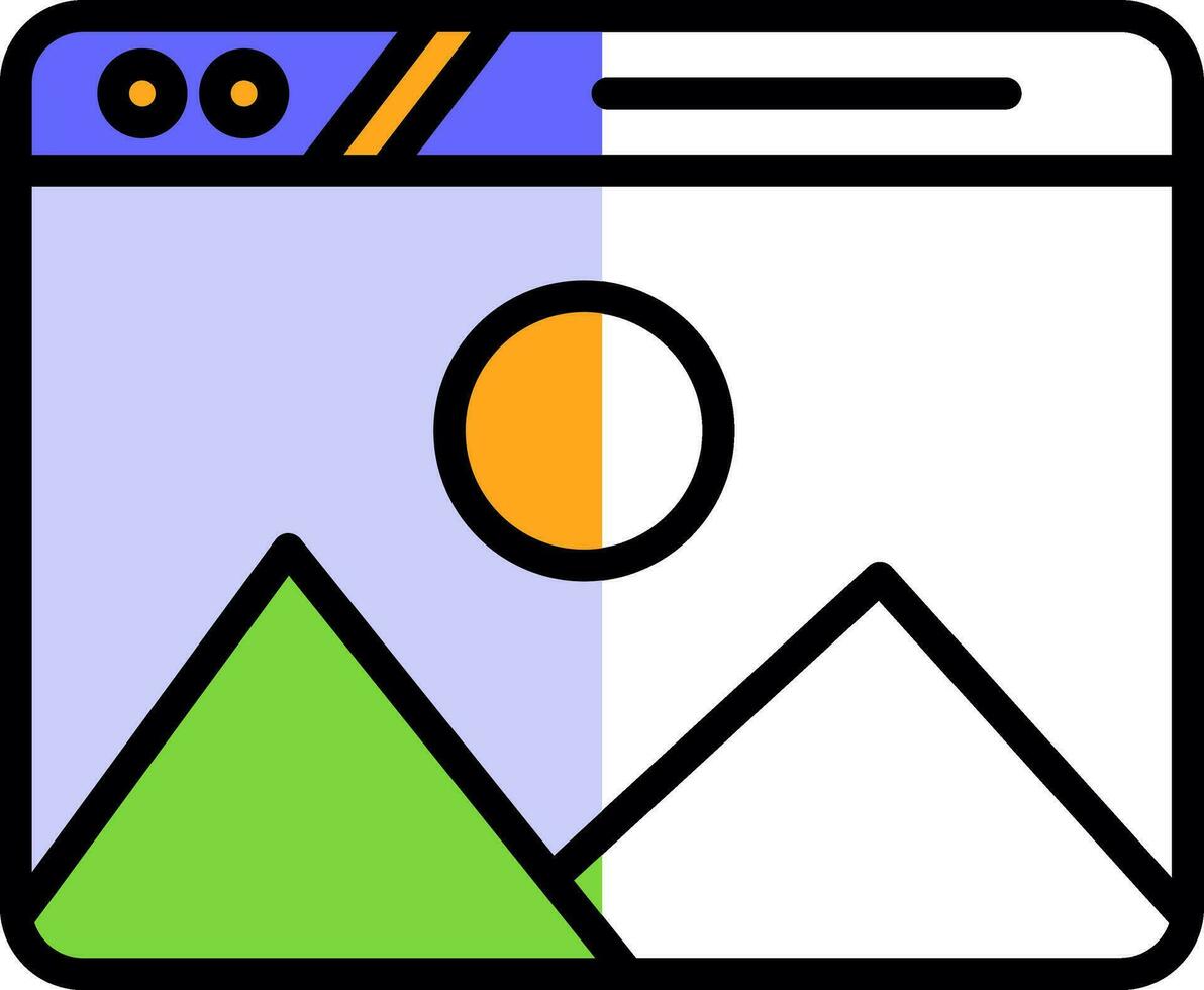 Picture Vector Icon Design