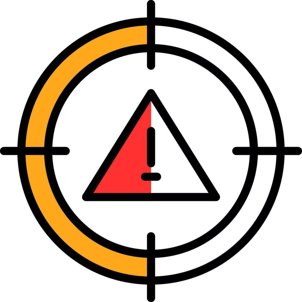 Risk Vector Icon Design
