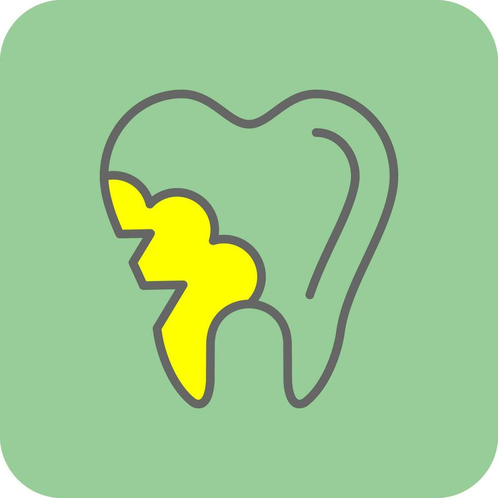 Damaged Vector Icon Design