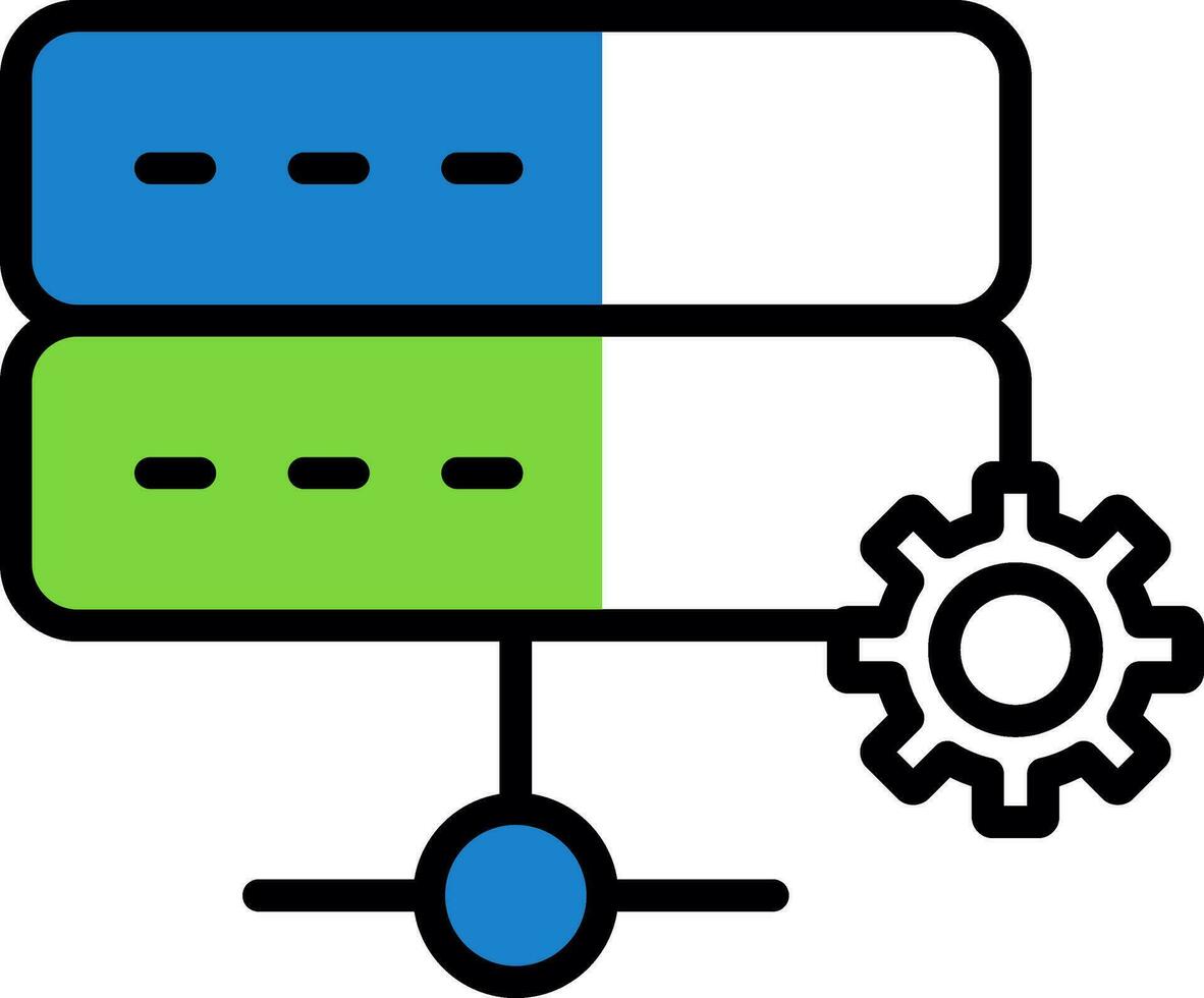 Data Storage Vector Icon Design