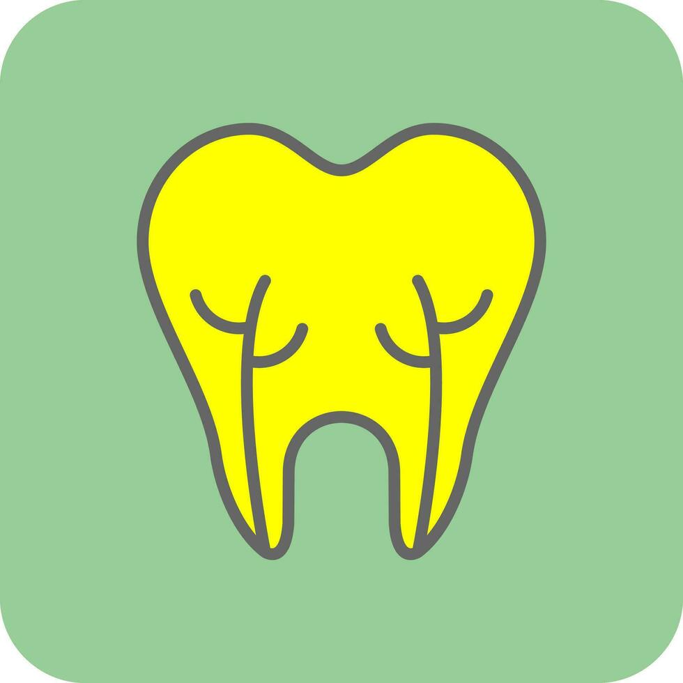 Root Canal Vector Icon Design