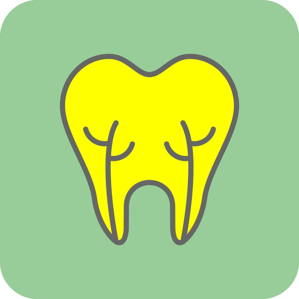 Root Canal Vector Icon Design