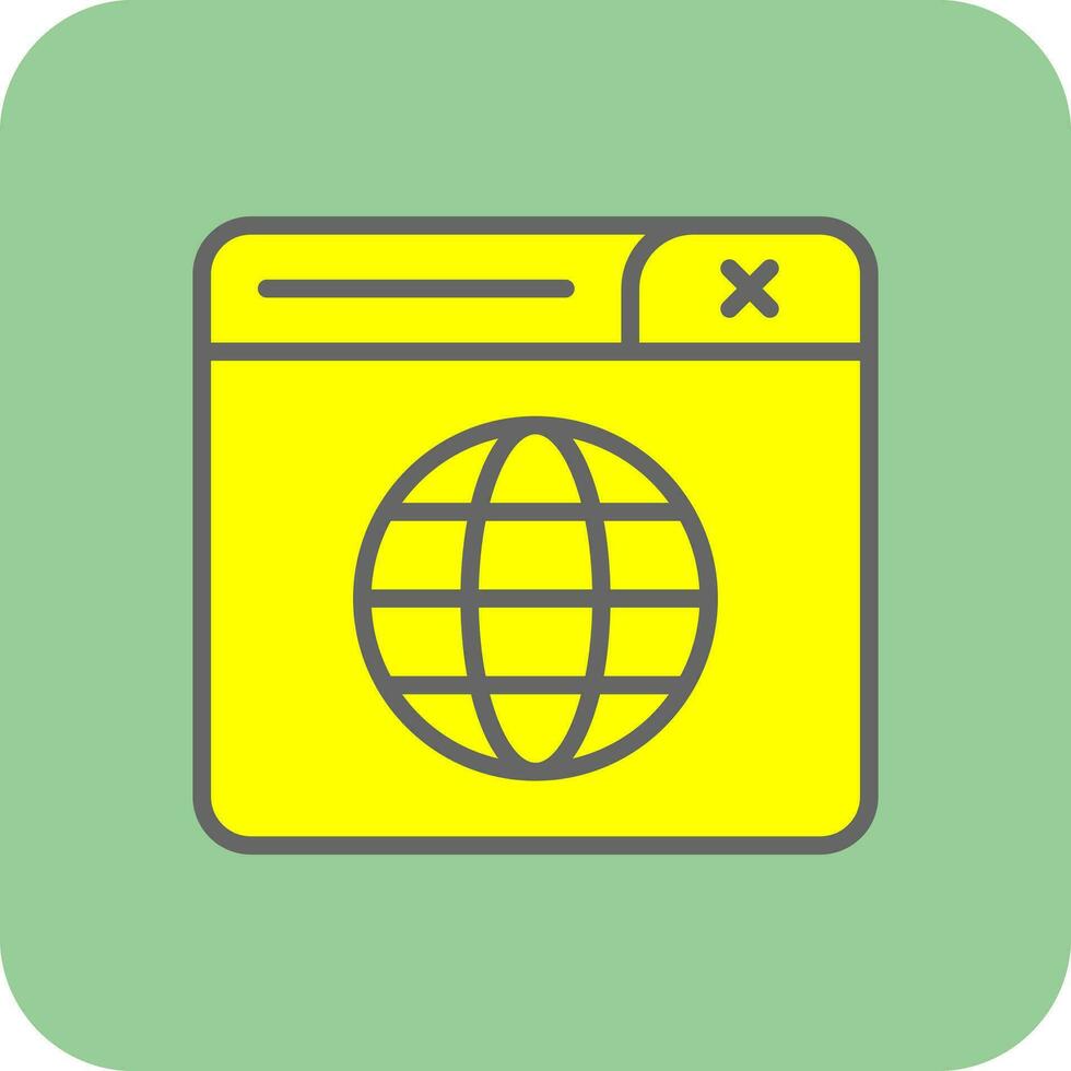 World Wide Web Vector Icon Design