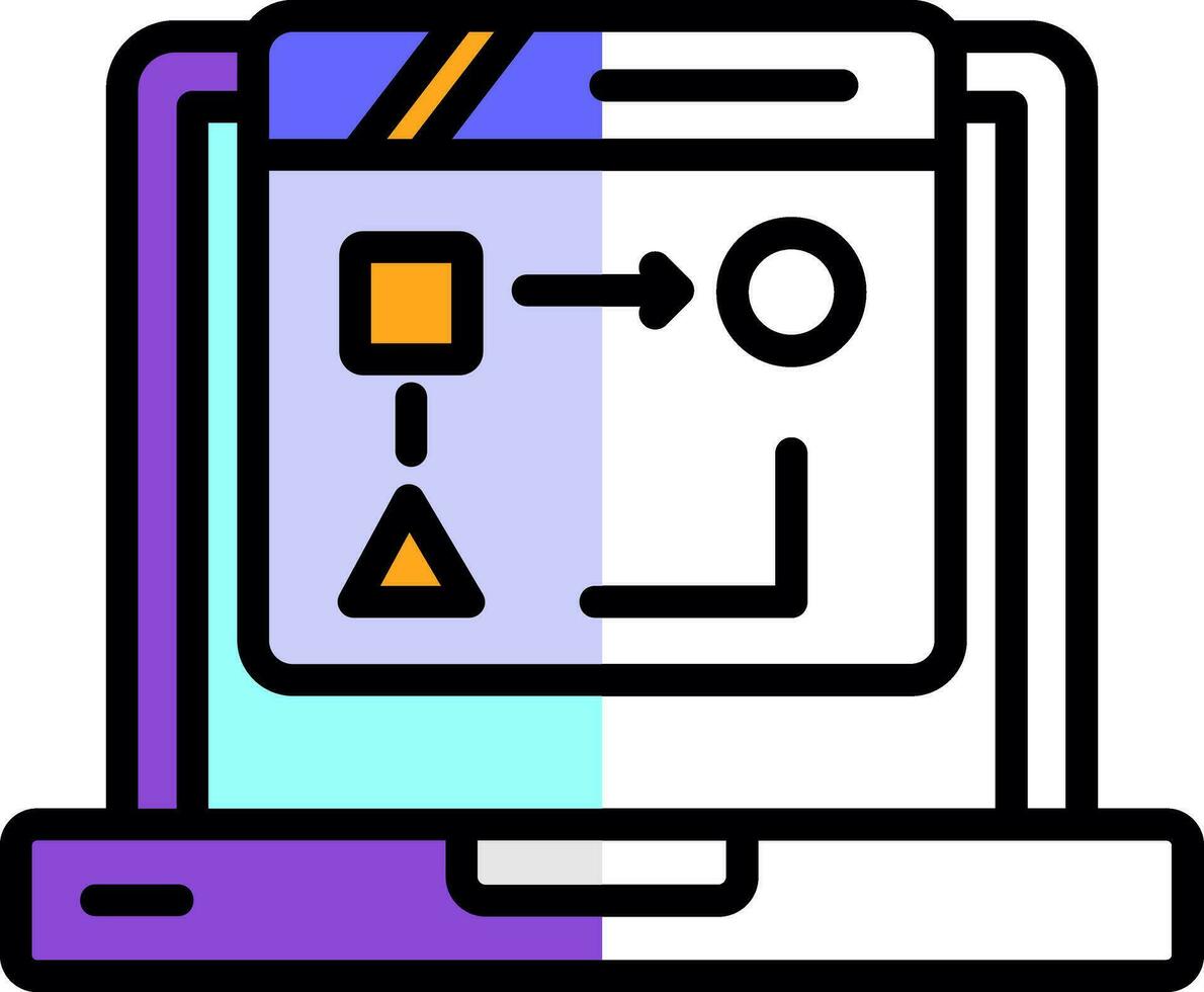Flow Vector Icon Design