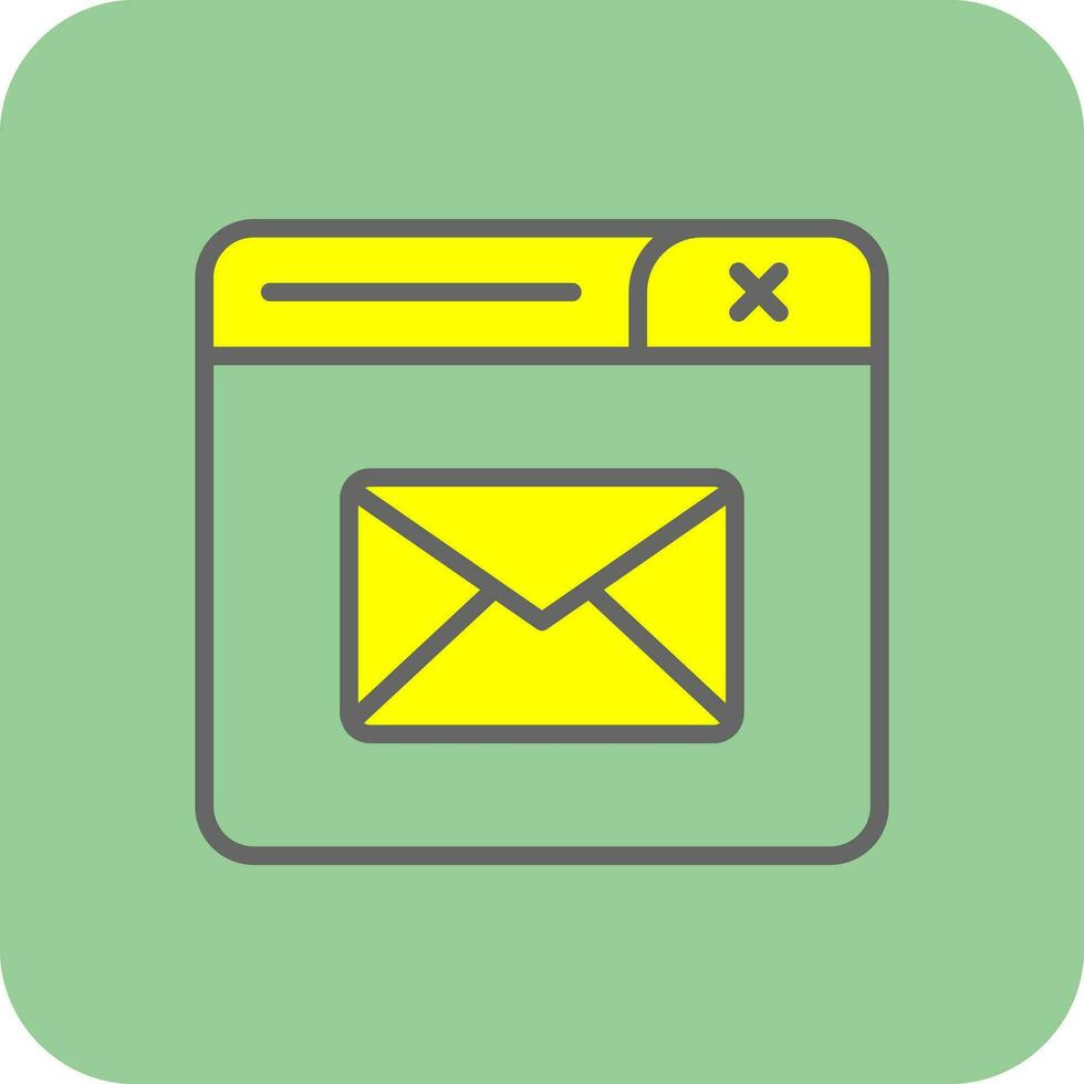 Contact Mail Vector Icon Design