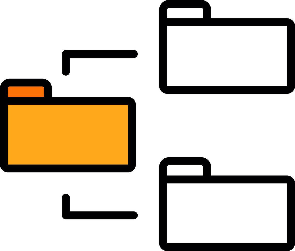 Folders Vector Icon Design