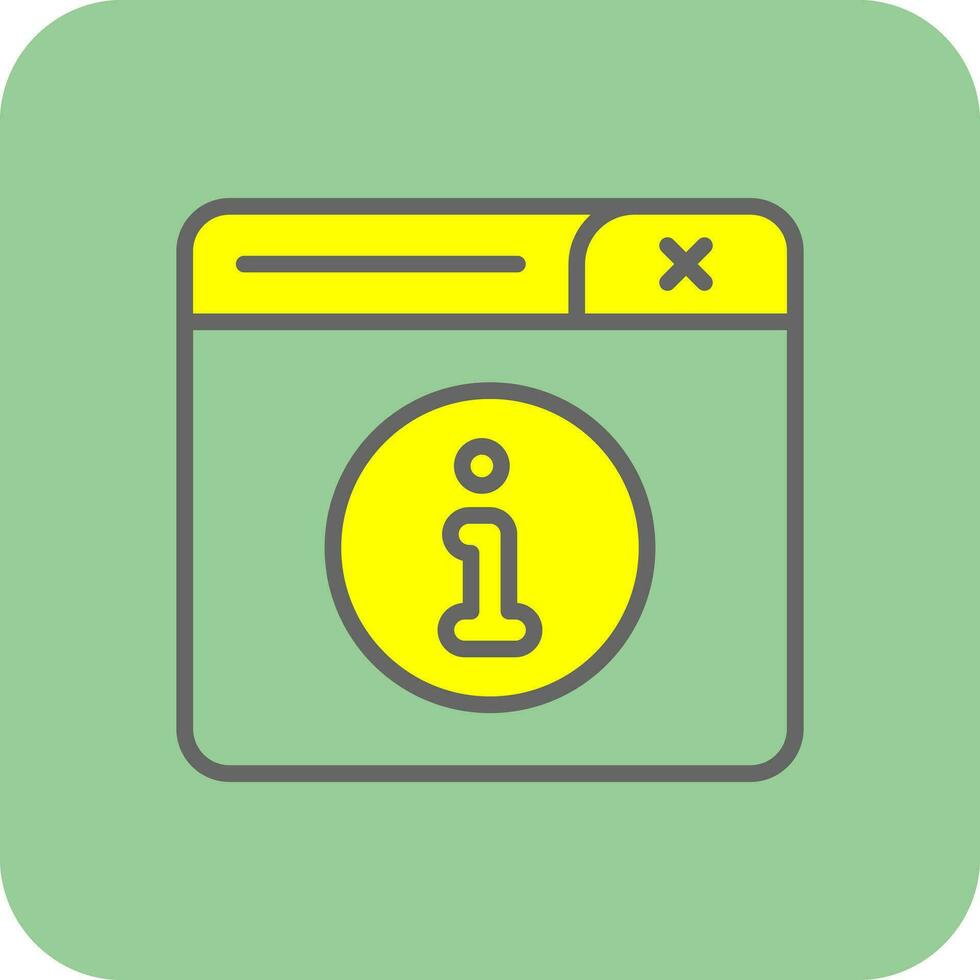 Information Symbol Vector Icon Design