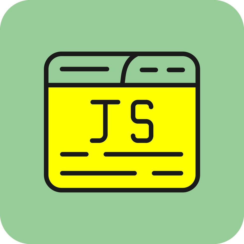 js vector icono diseño