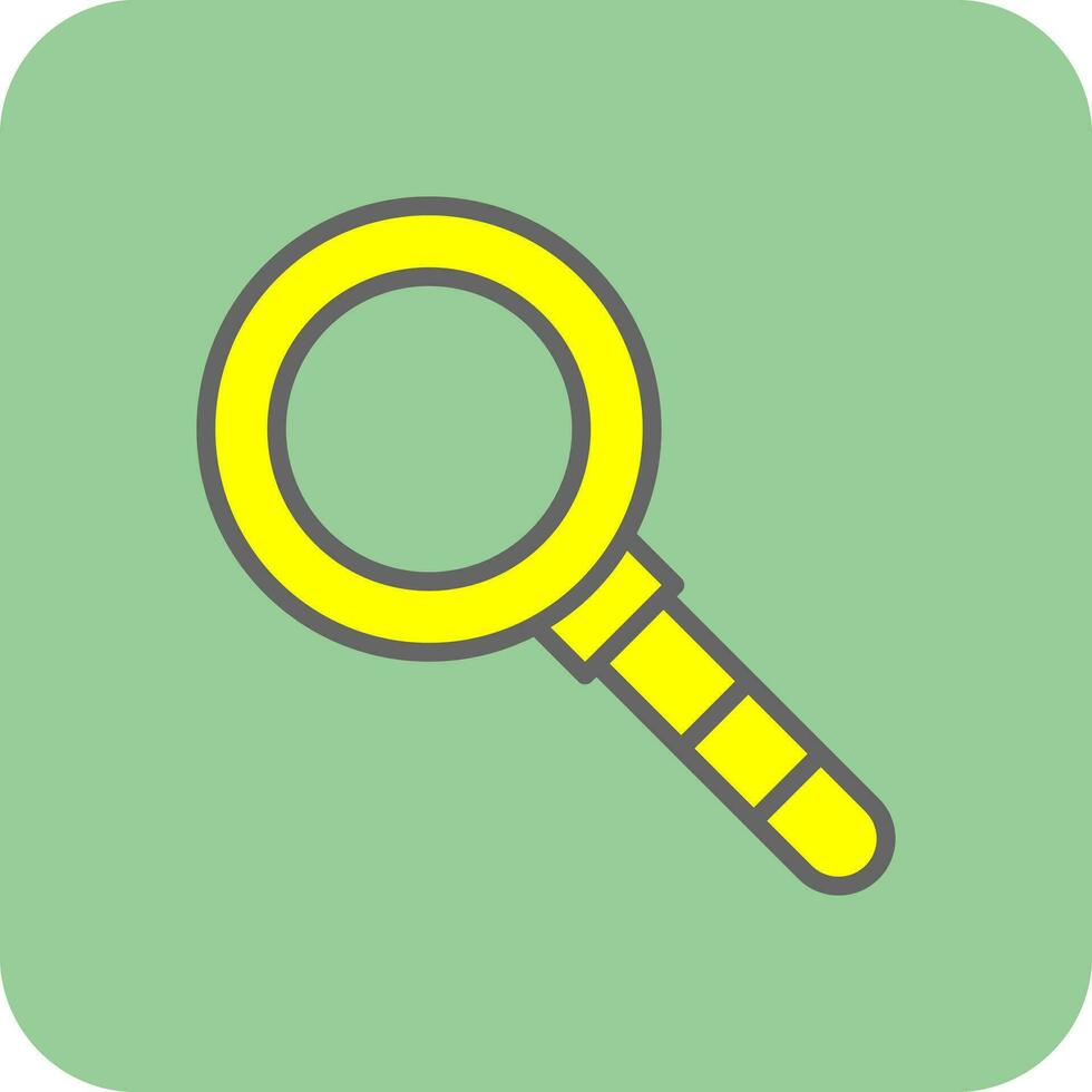 Magnifying Glass Vector Icon Design