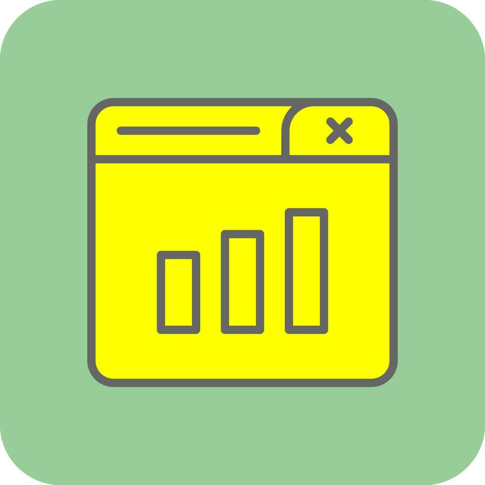 Statistics Vector Icon Design