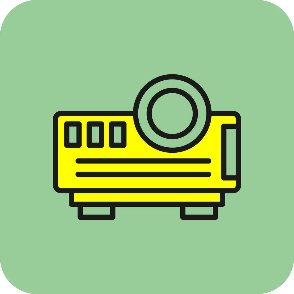 Projector Vector Icon Design