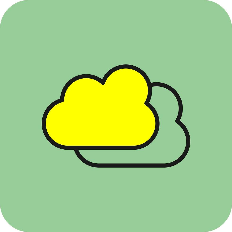 Cloud Vector Icon Design