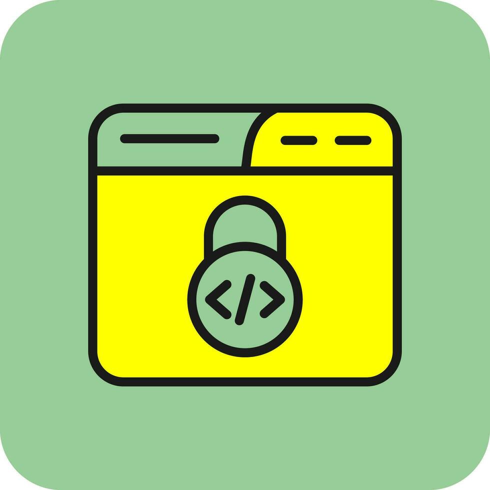 Unsecured Vector Icon Design