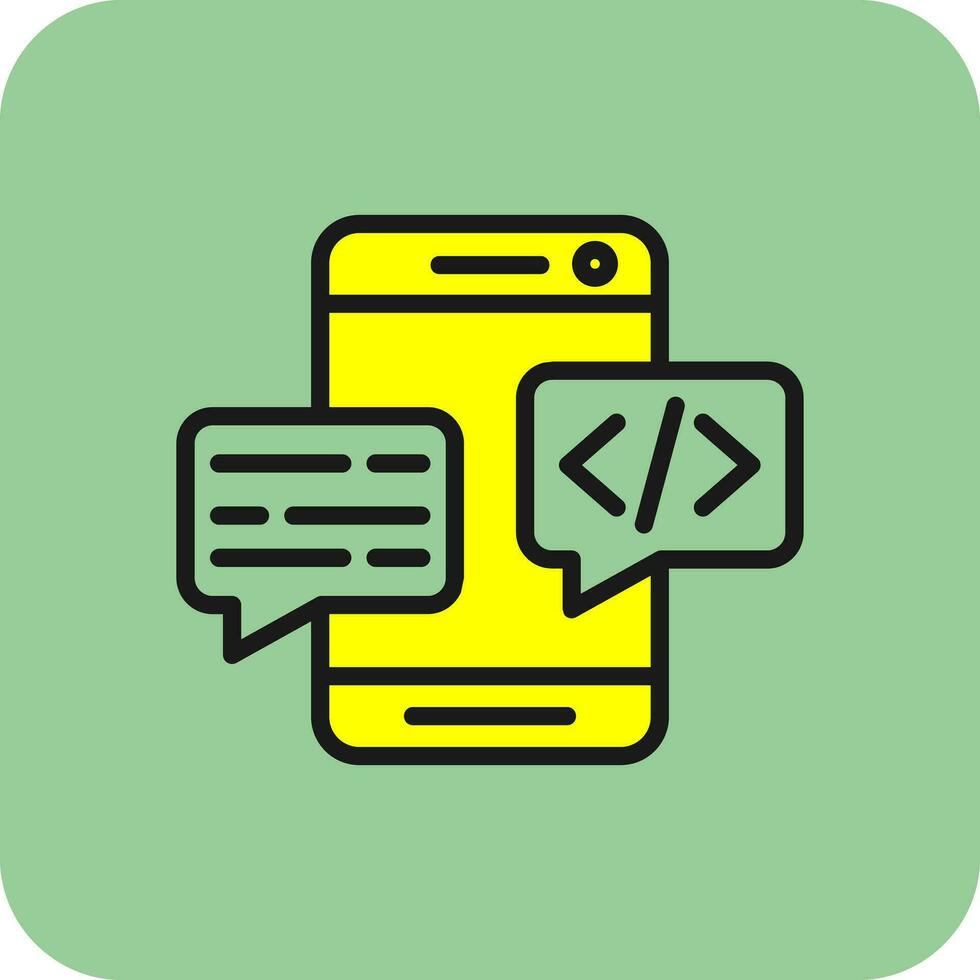 Conversation Vector Icon Design