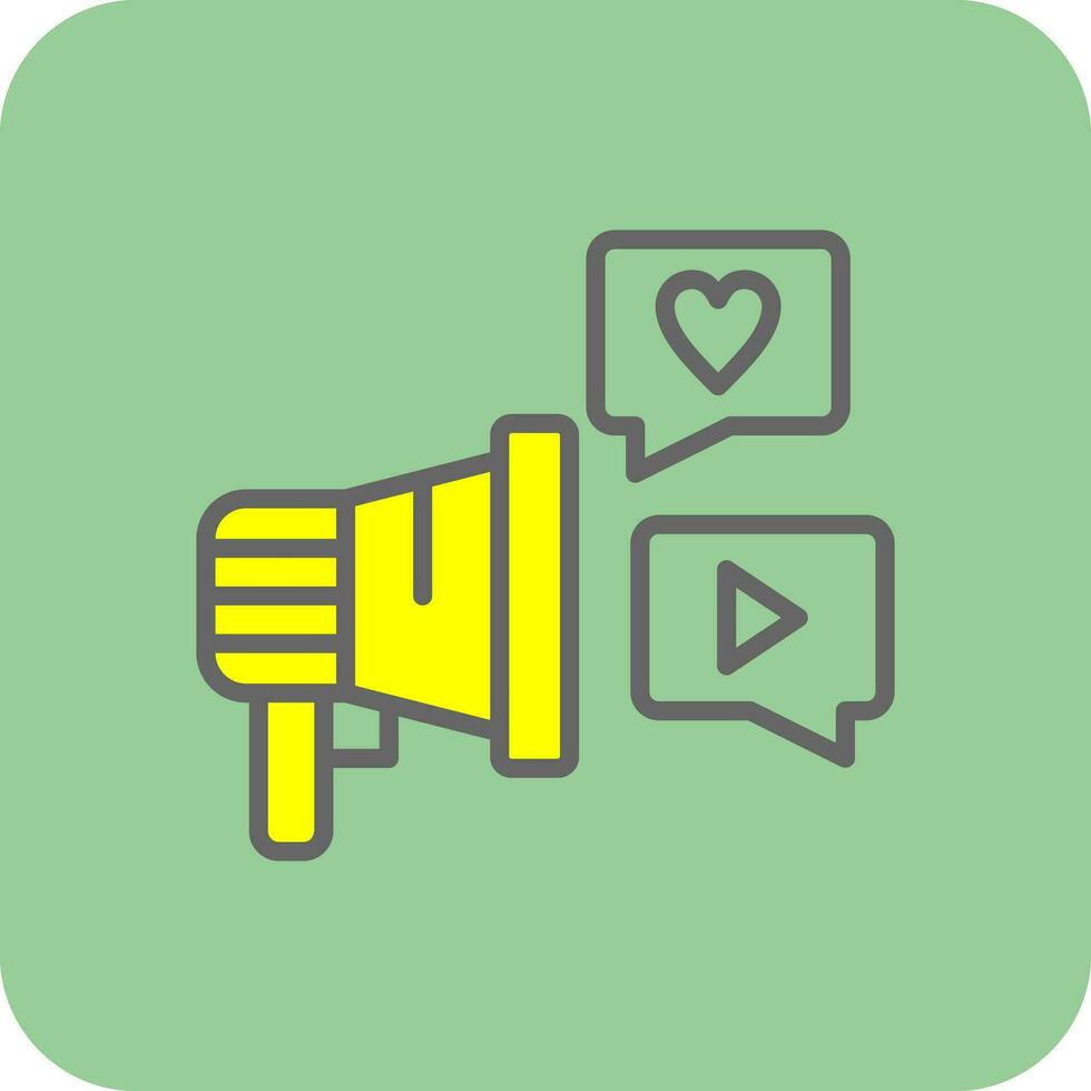 Advertising Vector Icon Design