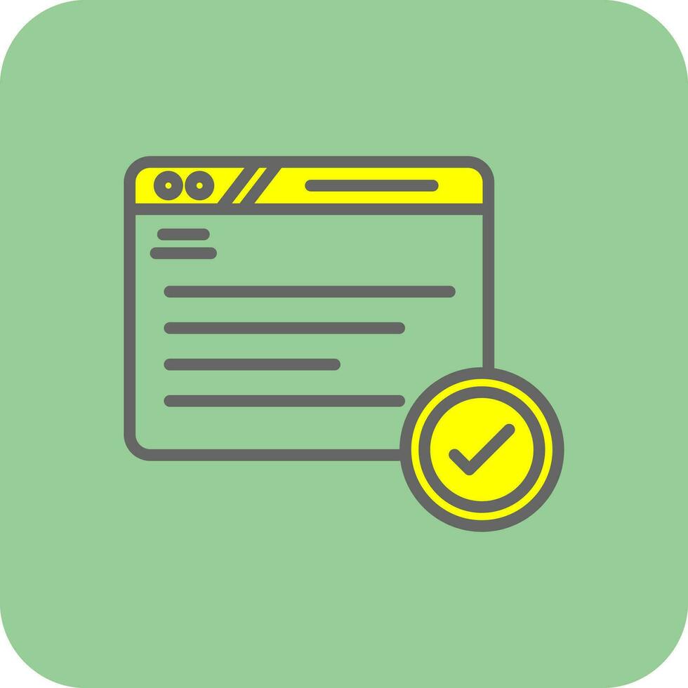 Check Vector Icon Design