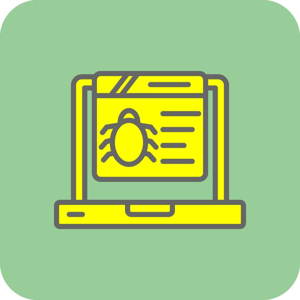 Bug Vector Icon Design