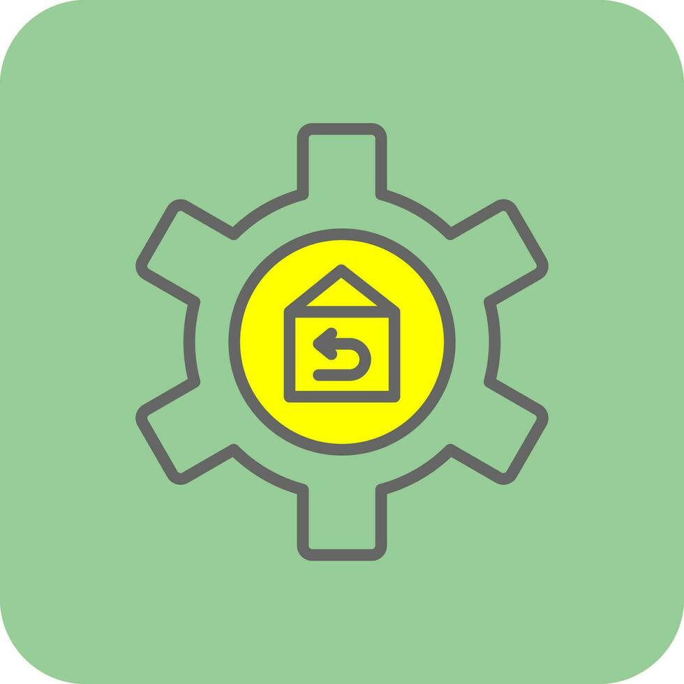Return Vector Icon Design