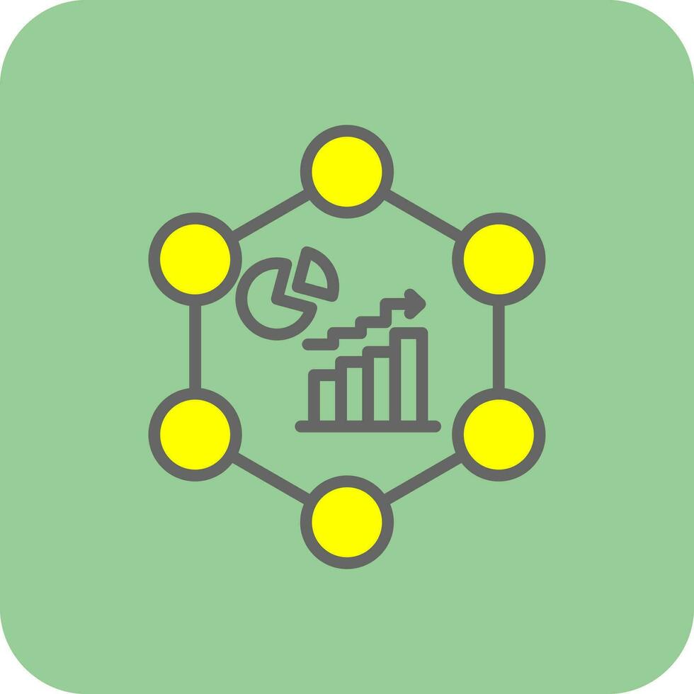 Data Analytics Vector Icon Design